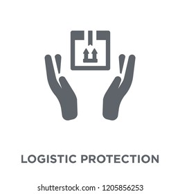 Logistic Protection icon. Logistic Protection design concept from Delivery and logistic collection. Simple element vector illustration on white background.