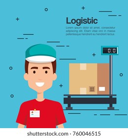 logistic service business icons