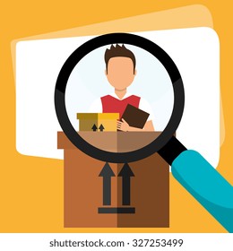 logistic service design, vector illustration eps10 graphic 