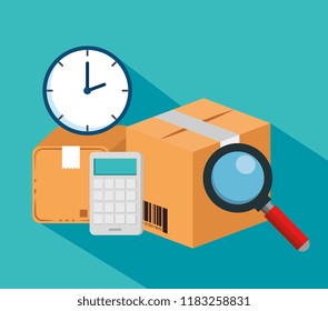 logistic services with carton boxes