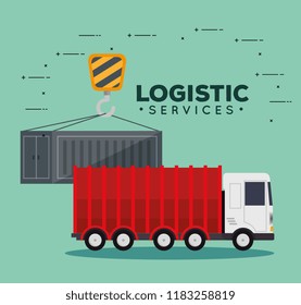 logistic services with truck