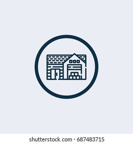 Logistic storage icon.Logistic icon