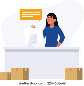 Logistic Support in a Table