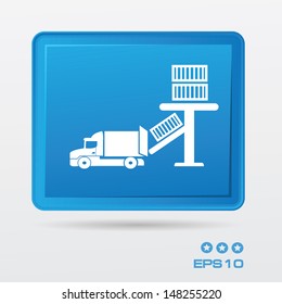 Logistic symbol,vector