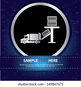 Logistic symbol,vector