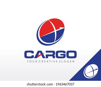 Logistic Transportation Logo. Express Company Logo Vector
