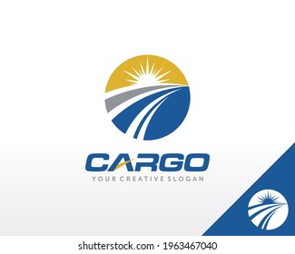 Logistic Transportation Logo. Express Company Logo Vector