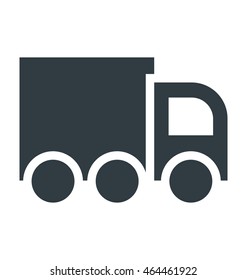 Logistic Truck Colored Vector Icon