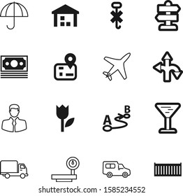 logistic vector icon set such as: measurement, tulip, routing, isometric, cartoon, clients, blank, left, information, wine, right, dollar, aircraft, arrows, building, warning, do, container, fragile