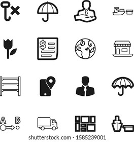 logistic vector icon set such as: device, plant, destination, interior, document, front, object, metal, transparent, mark, car, holding, shelving, position, vehicle, beautiful, tulip, office, road