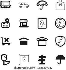logistic vector icon set such as: exclamation, cafe, gps, marker, map, cash, second, drop, retail, journey, reminder, purchase, truck, floral, deliver, guarantee, outline, guidepost, beauty, triangle