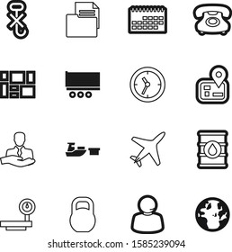 logistic vector icon set such as: gram, gasoline, back, person, clients, account, wheel, geography, hooks, front, navigation, paper, oil, desk, airline, road, energy, kg, round, mass, metal, planet