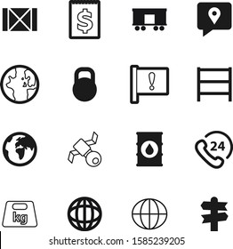 logistic vector icon set such as: railway, telephone, geography, brown, guidance, signpost, australia, hours, pin, railroad, attention, caution, barrell, pine, payment, barrel, purchase, service
