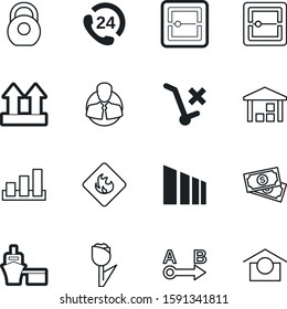 logistic vector icon set such as: travel, tax, long, boat, stack, flower, hours, style, lifting, finance, export, success, floral, flame, material, sport, salary, hand, employee, measure, man