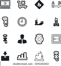 logistic vector icon set such as: person, banknote, wave, second, button, man, clients, light, finance, loyalty, down, stack, message, clock, regulation, customer, code, cardboard, success, path