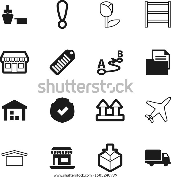 logistic vector icon set such as: documents, car,\
attention, finance, guarantee, service, flower, group, shield,\
floral, button, stock, document, mark, tulip, up, plant,\
architecture, beauty,\
set