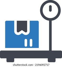 ilustración logística Vector en un fondo transparente. Símbolos de calidad superior. Iconos vectoriales de glifos para diseño de conceptos y gráficos.