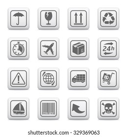 Logistic web buttons