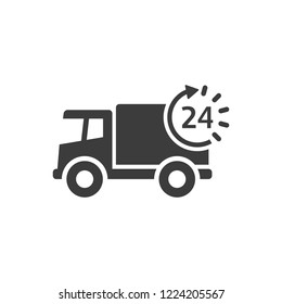 Logistics - 24h Shipping Icon