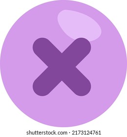 Logística cancelada, ilustración, vector sobre fondo blanco.