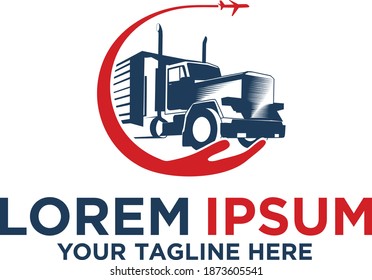 Logistics and cargo safely logo
