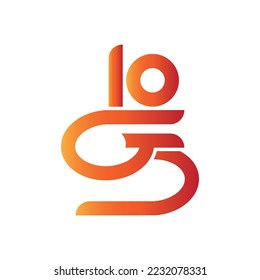 Logistics company logo icon design template