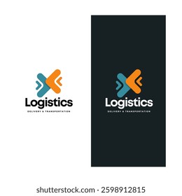 A logistics company logo should convey efficiency, reliability, and speed, reflecting smooth operations and seamless transportation.