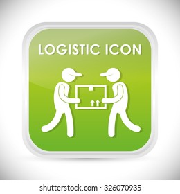 Logistics and delivery icons, vector illustration graphic .