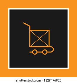 logistics delivery vector icon