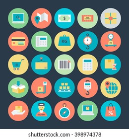 Logistics Delivery Vector Icons 3