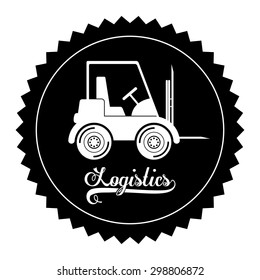 Logistics digital design, vector illustration eps 10