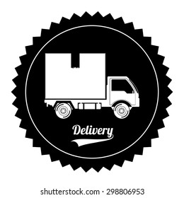 Logistics digital design, vector illustration eps 10
