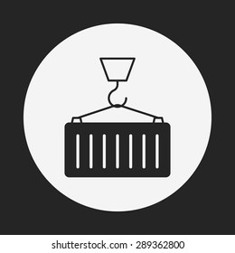 logistics freight icon