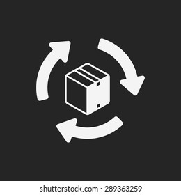 logistics freight icon