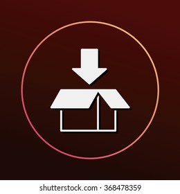 logistics freight icon
