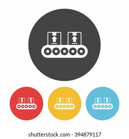 logistics freight icon
