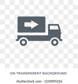 Logistics icon. Logistics design concept from  collection. Simple element vector illustration on transparent background.
