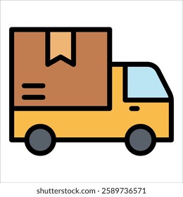 Logistics Icon Element For Design