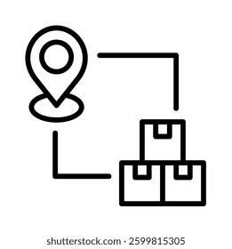 Logistics Icon Element for Design