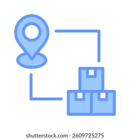 Logistics Icon Element for Design