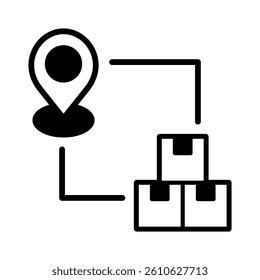 Logistics Icon Element for Design