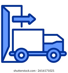 Logistics Icon Element For Design