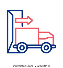 Logistics Icon Element For Design