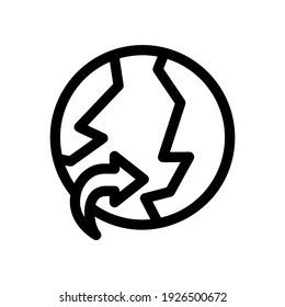 icono logístico o logotipo símbolo de señalización aislado ilustración vectorial - iconos vectoriales de estilo negro de alta calidad
