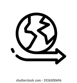 logistics icon or logo isolated sign symbol vector illustration - high quality black style vector icons
