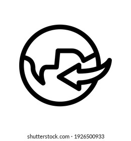 logistics icon or logo isolated sign symbol vector illustration - high quality black style vector icons
