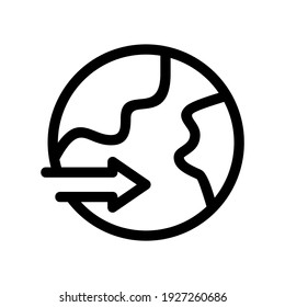 logistics icon or logo isolated sign symbol vector illustration - high quality black style vector icons
