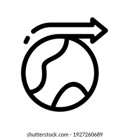 Logistiksymbol oder Logo einzeln auf Zeichen, Vektorgrafik - hochwertige Vektorsymbole mit schwarzem Hintergrund
