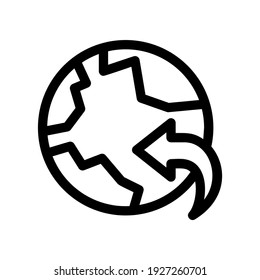 logistics icon or logo isolated sign symbol vector illustration - high quality black style vector icons
