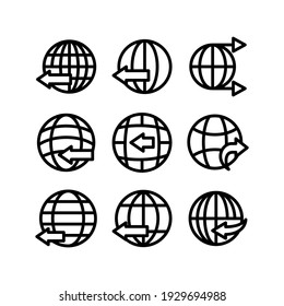 logistics icon or logo isolated sign symbol vector illustration - Collection of high quality black style vector icons

